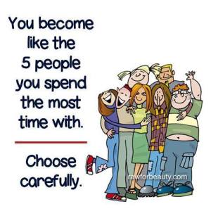 you become the 5 people who spend time with